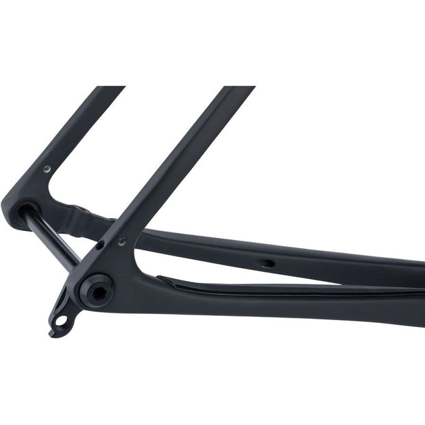 Salsa Warroad Carbon Frameset, Black, dropouts view.