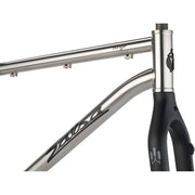 Salsa Fargo Ti Frameset - head tube view.