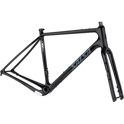 Salsa Warbird C Frameset - 700c, Carbon, full view.