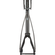 Salsa Stormchaser Frameset - 700c Aluminum Metallic Black, bb view from top.