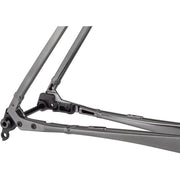 Salsa Stormchaser Frame - Aluminum Black, dropouts view.