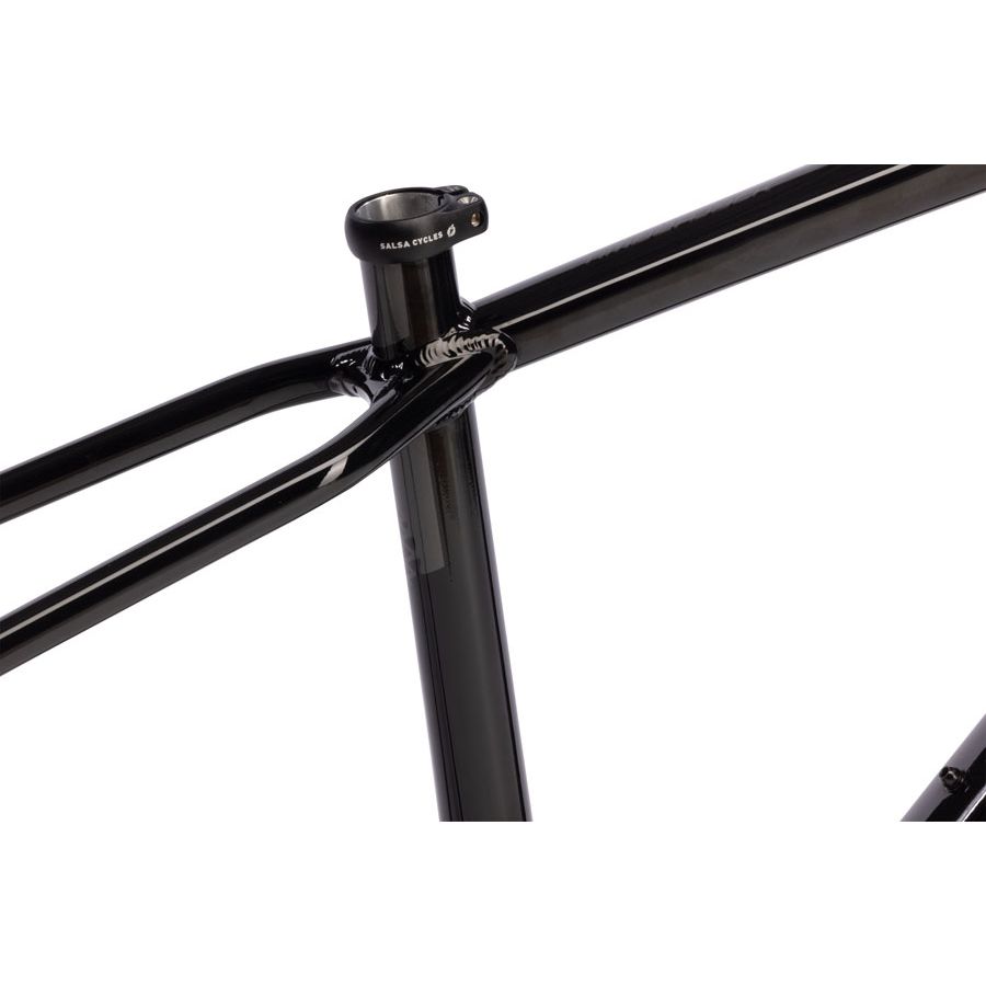Salsa Timberjack Frame - 29/27.5”, Aluminum, Black, X-Small – The