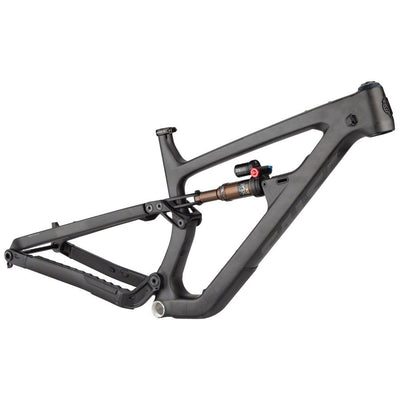 Salsa Blackthorn Carbon Frame - Carbon, Raw, full view.