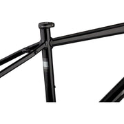 Salsa Journeyer Aluminum Drop Bar Frameset - 700c/650b, black, seat tube view.
