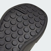 Five Ten Women's Freerider Pro Boa Flat Shoes, core black/ cloud white, tread view.
