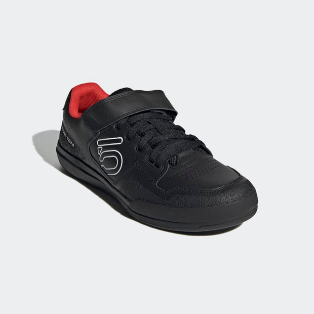 Five Ten Men's Hellcat Shoe, Core Black / Core Black / Cloud White, full view.