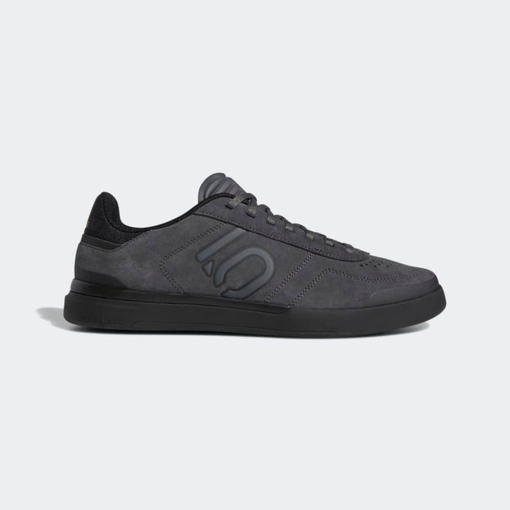 Five Ten Sleuth DLX Mountain Bike Shoes, grey, side view.