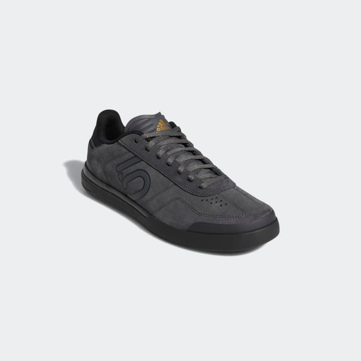 Five Ten Sleuth DLX Mountain Bike Shoes, grey, full view.