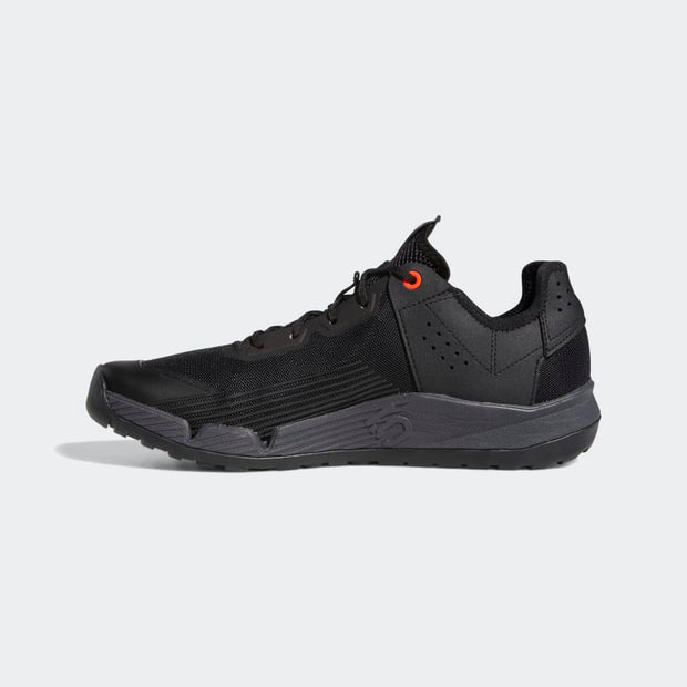 Five Ten Men's Trailcross LT Shoes, Core Black/ Grey Two/ Solar Red, inside view.