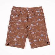 Wild Rye Free shorts, sawtooth mocha, full view. 