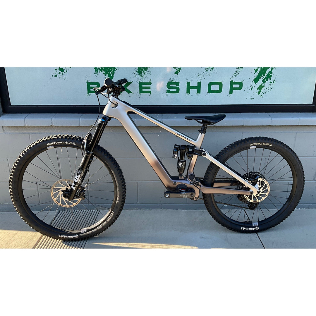 Norco Bikes Fluid Vlt C1 140 Performance Line Sx 29/27.5 X0 Eagle Axs T-type 2024 Mtb Electric Bike Silver 3 / 400Wh