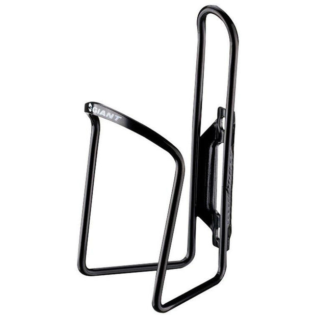 Giant bottle cage, black, full view.