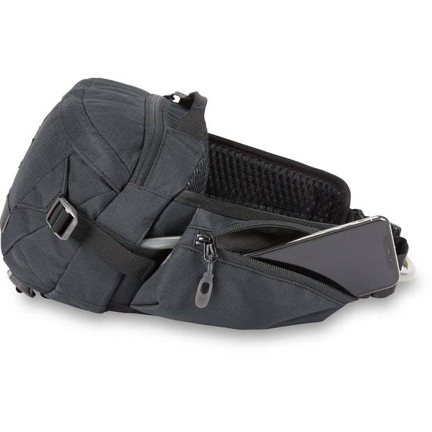 Dakine Hot Laps 5L Hip Pack, black, phone pocket