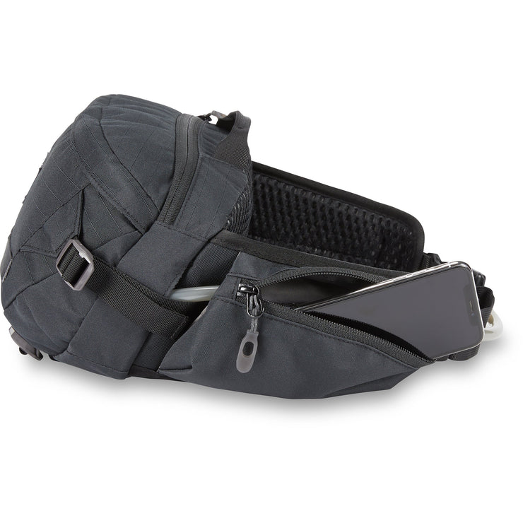 Dakine Hot Laps 5L Hip Pack, black, phone pocket
