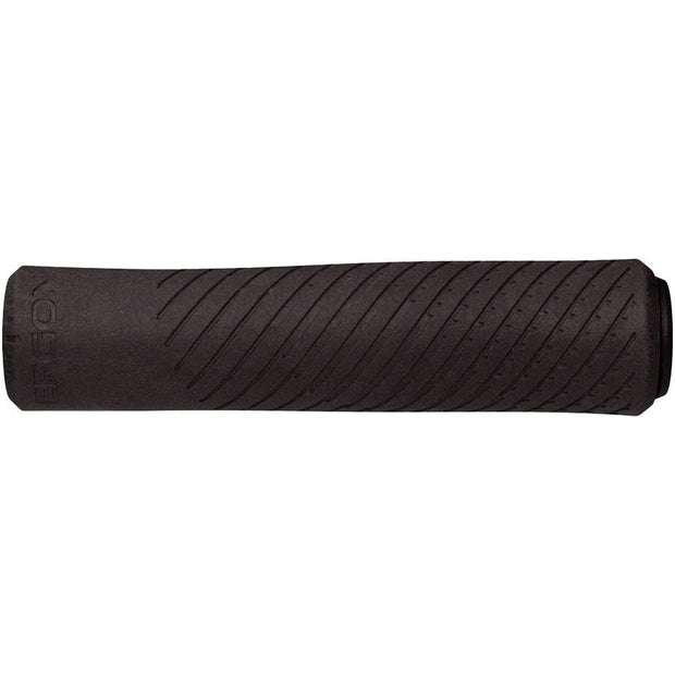 Ergon GXR Circular Grips - Black Small, Top View