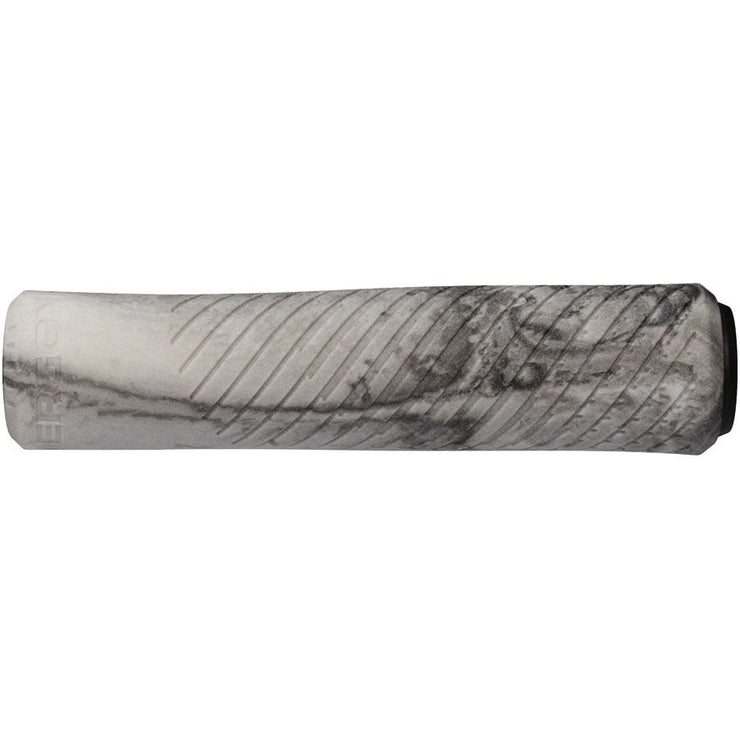 Ergon GXR Grips - Lava Black/White Small, Top View
