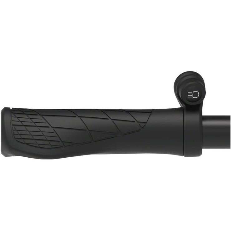 Ergon GA3 Supernova Grips - Black Small, Top View (1)