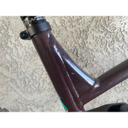 2022 Kona Process 134 2, brown, DEMO bike with BLEMISHES, seat tube view:
