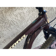 2022 Kona Process 134 2, brown, DEMO bike with BLEMISHES, cable routing view: