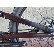 2022 Kona Process 134 2, brown, DEMO bike with BLEMISHES, chain stay view: