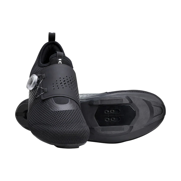 Shimano SH-IC500W Womens’ Mountain Bike Shoes, black, full view.