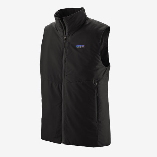 Patagonia Nano Air Light Vest Black, front view.