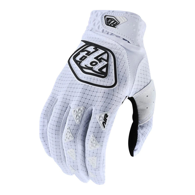 Troy Lee Designs Air Glove, White, Full View