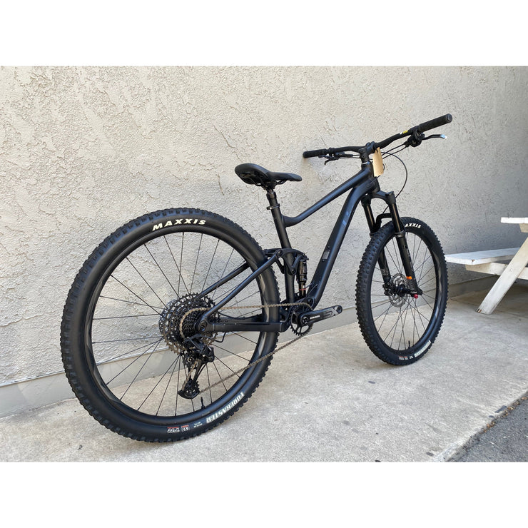 2022 Liv Embolden 29 1, BLEM bike, large, Matte Black / Gloss Sparkling Black, Rear Wheel View