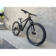 2022 Liv Embolden 29 1, BLEM bike, large, Matte Black / Gloss Sparkling Black, Fork View