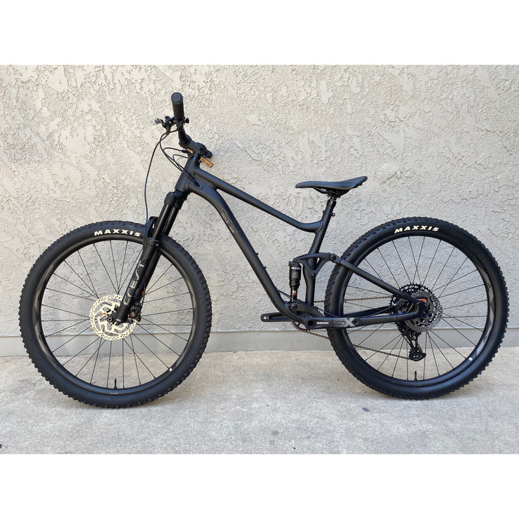 2022 Liv Embolden 29 1, BLEM bike, large, Matte Black / Gloss Sparkling Black, Brake Side View