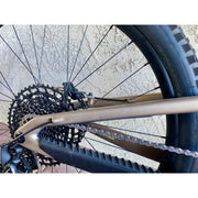 2023 BLEM SC 5010 5 C MX R-Kit - Mixed Wheels, Matte Nickel. chain stay blemish view.