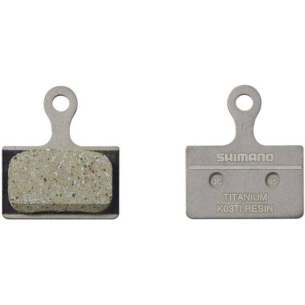 Shimano K05TI-RX Resin Pad W/O Fin, W/ Spring, full view.