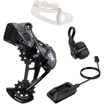 SRAM GX Eagle AXS Upgrade Kit - Compatible with any SRAM Eagle Ecosystem Cassettes and Crank Arms, Black, A1, Full View