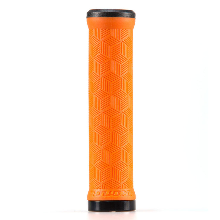 Kona Key Grip — Lock-On, orange, full view.