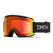 Smith Squad MTB Goggle, ChromaPop Everyday Red + Black, full view.