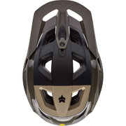 Fox Speedframe RS Paranoid Mountain Bike Helmet, Military, Top View