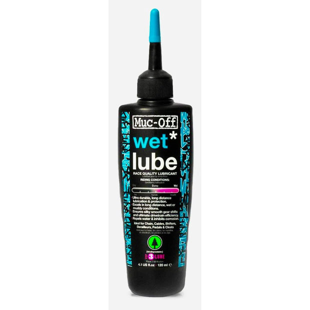 Muc-Off Bio Wet Lube, 120ml, full view.