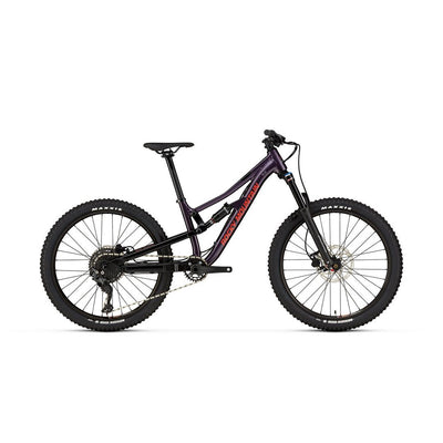 2023 Rocky Mountain Reaper 24, black / purple, full view. 