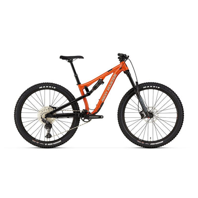 2023 Rocky Mountain Reaper 27.5, orange / black, full view.