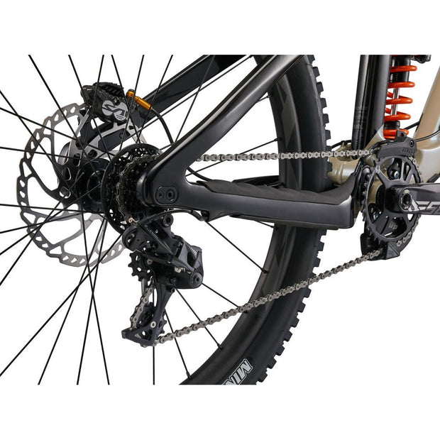 2023 Giant Glory Advanced MX, shoreline / carbon, drivetrain view.