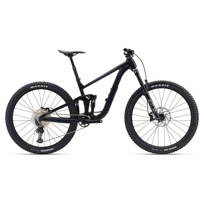 Giant Trance X 2, metallic black, full view.