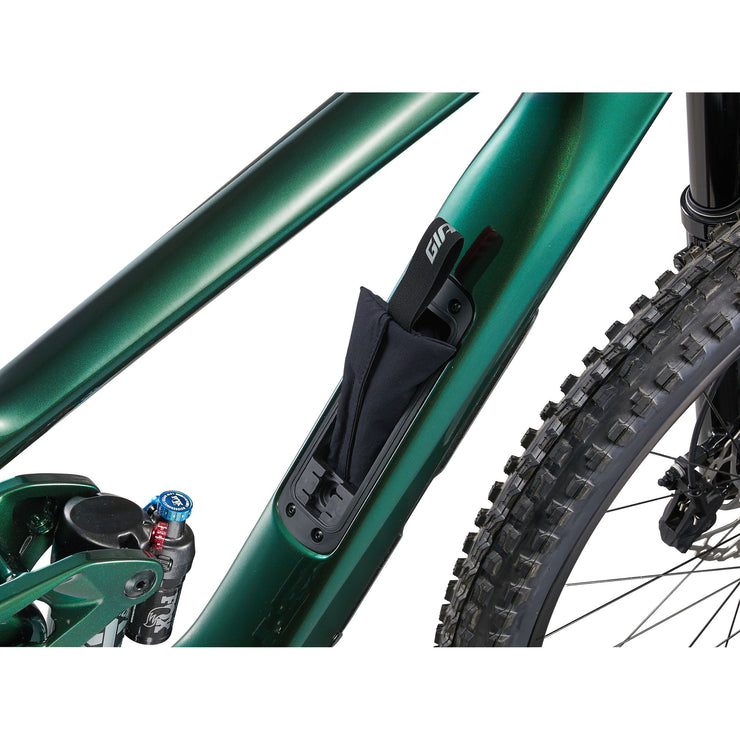2024 Giant Trance X Advanced SX MX, kelp forest, frame storage view.