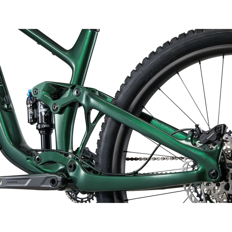2024 Giant Trance X Advanced SX MX, kelp forest, rear triamgle view.
