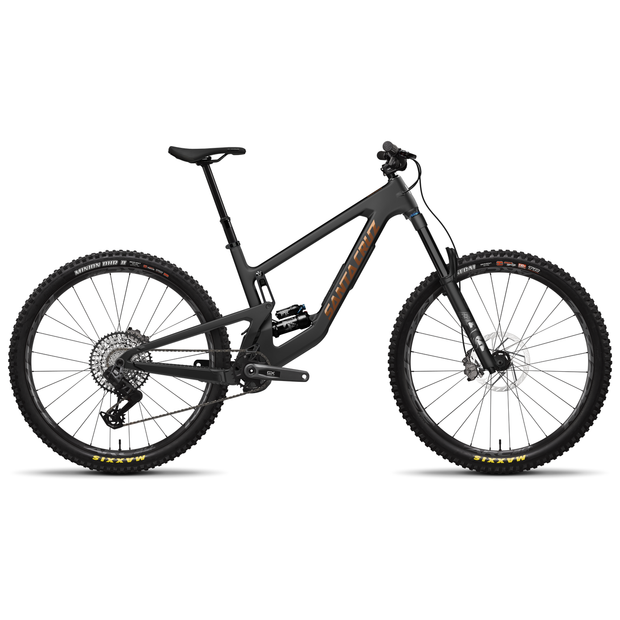  2026 Santa Cruz Megatower 2 C 29, black, full view.