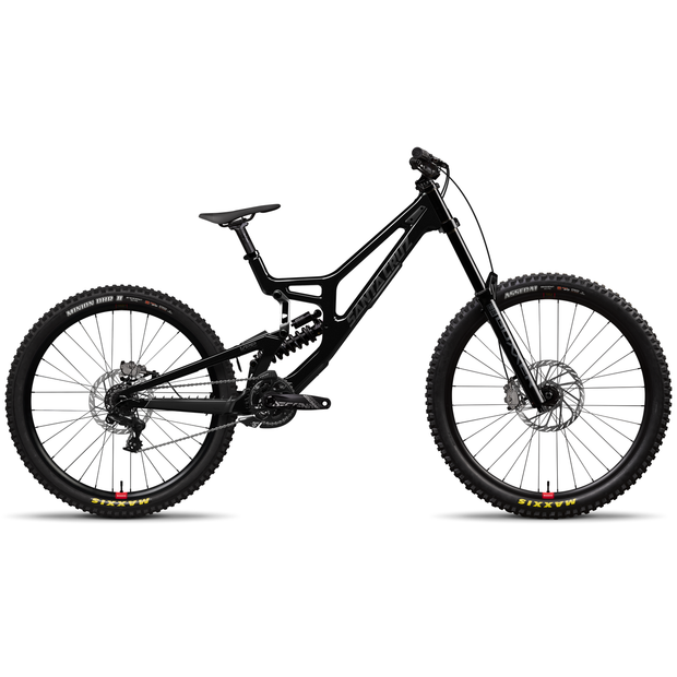 Santa Cruz V10 8 CC MX DH S-Kit, black, full view.