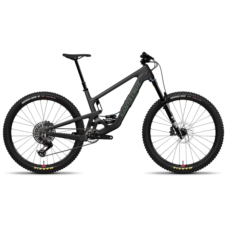 2026 Santa Cruz Hightower 4 C 90 29, gloss carbon, full view.