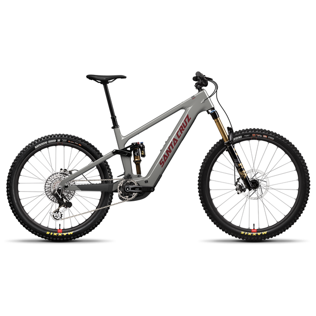 2025 Santa Cruz Vala 1 CC MX XX AXS RSV, gloss grey, full view.