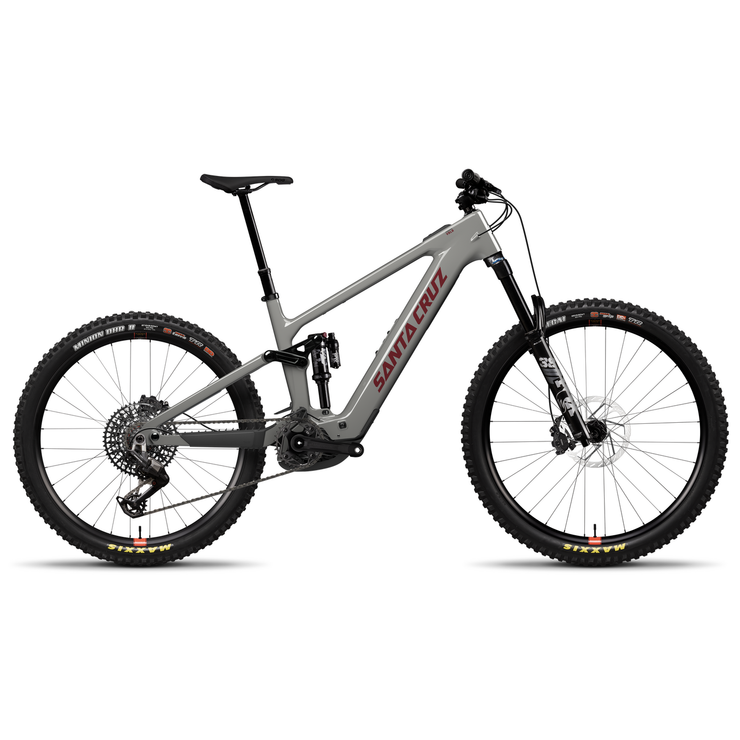 2026 Santa Cruz Vala 1 C 90 MX, gloss grey, full view.