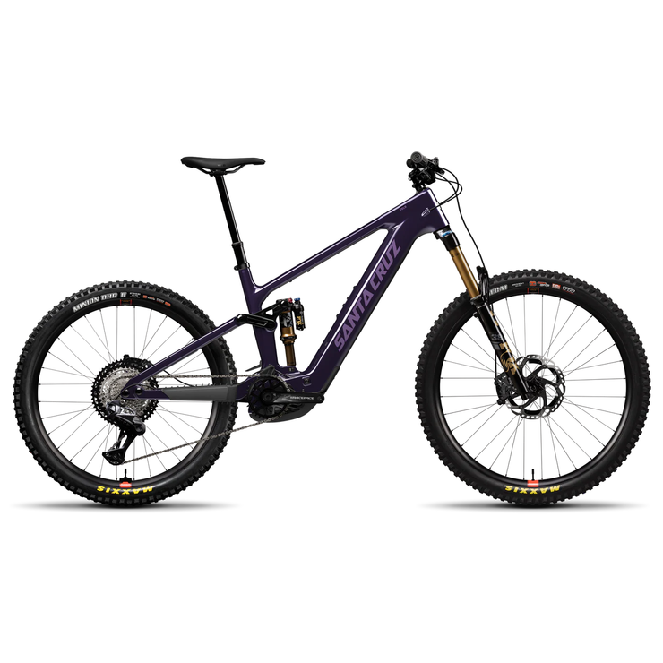 2026 Santa Cruz Vala 1 C MX XT Di2, purple on a white background