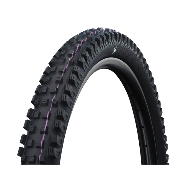 Schwalbe Magic Mary Tire - 29 x 2.50, Tubeless, Folding, Black, Evolution Line, Gravity Pro, Addix Ultra Soft, Radial, side view